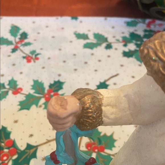 Holiday Santa Figurine Set - Pastel and Gold - Picture 7 of 7